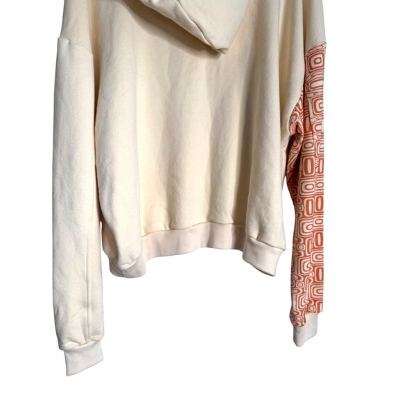 2/$25 NWOT Solely Oversized Small/Medium Hoodie Sweatshirt Cream - Picture 10 of 13